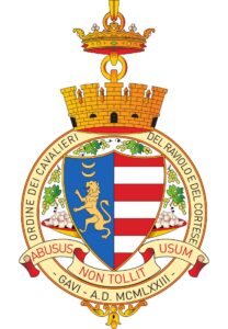 ORDINE OBERTENGO DEI CAVALIERI DEL RAVIOLO E DEL GAVI - LOGO